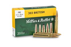 .303 British S&B FMJ BT 180gr Rifle Ammunition (50 Round Pack)  - Collection Only)
