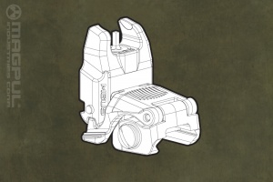 MAGPUL MBUS Front Flip Sight