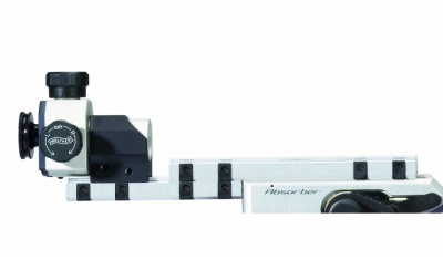 UP for diopter + foresight holder, shifting and/or elevation 9.5/19 mm