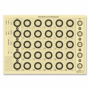 Benchrest target BR 50