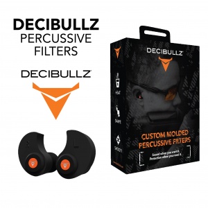 Custom Molded Percussive Filters BLACK