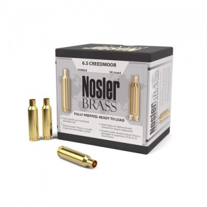 6.5 Creedmoor Nosler Brass - 50 Round Pack