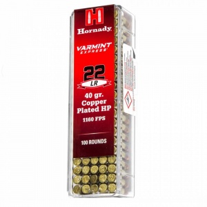 HORNADY VARMINT EXPRESS .22 LR 40GR HP (BOX OF 100)