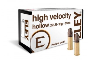 Eley High Velocity Hollow  0.22LR - Collection Only