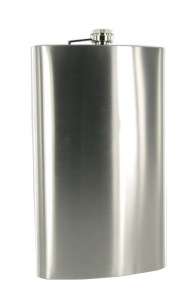 64oz High Polish Hip Flask