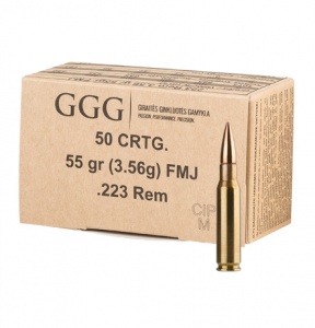 .223 GGG 55Gn FMJ (50 Rd)