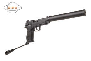 GSG FireFly Long Barrel Pistol Black . 22LR