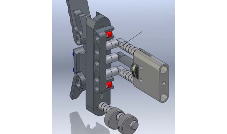 Lateral relocation of the butt plate (Set)