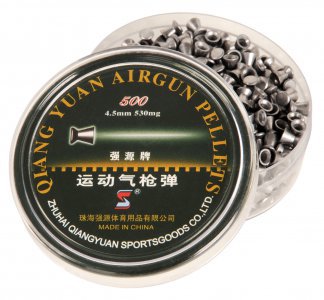 Qiang Yuan Pellets Training, packed in tins à 500 pcs.