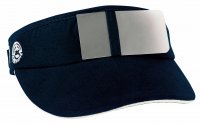 ahg-SHOOTING CAP deflector with eyeflap without head part, blue