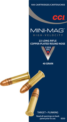 CCI HV Mini-Magazine 40gr Solid 0.22LR