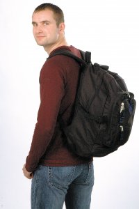 Transport Back-Pack for pistol shooters