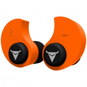 Custom Molded Earplugs ORANGE