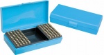 Small bore competition box for cal..22lr, blue 22 x 11 x 5 cm